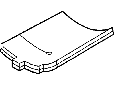 Ford 2L7Z-6P013-EA Shield - Engine Compartment Splash 2L7Z-6P013-EA Ford Shield - Engine Compartment Splash Illustration 1 of 1
