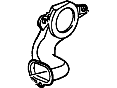 Ford F37Z9A624E Tube And Duct Assembly - Engine