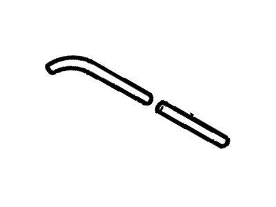 Ford 2M5Z-63502C53-CA Drain Hose 2M5Z-63502C53-CA Ford Drain Hose Illustration 1 of 1