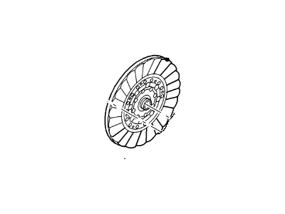 F5ZZ-7550-A Ford Disc Assembly - Clutch Illustration 1 of 1