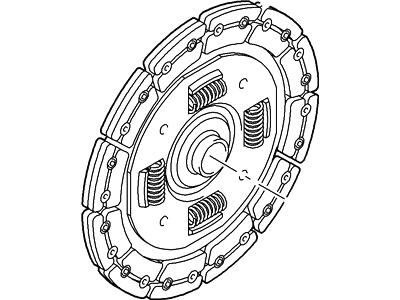 Ford 7S4Z-7550-A Disc Assembly - Clutch