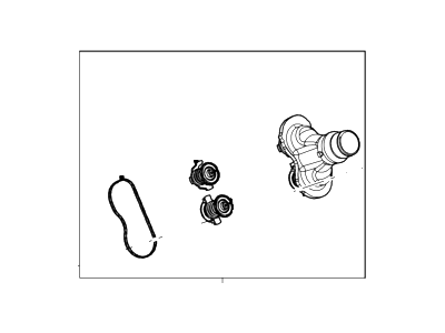 8C3Z-8592-J Ford Connection - Water Outlet Illustration 1 of 1