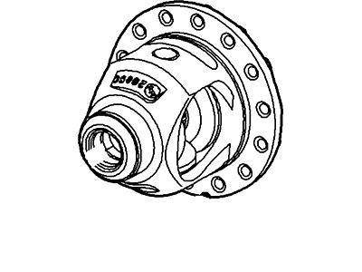 Ford 8A8Z-4207-F Case Assembly - Rear 8A8Z-4207-F Ford Case Assembly - Rear Illustration 1 of 1