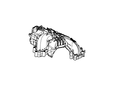 Ford BC3Z-9424-B Manifold Assembly - Inlet, Upper BC3Z-9424-B Ford Manifold Assembly - Inlet, Upper Illustration 1 of 1