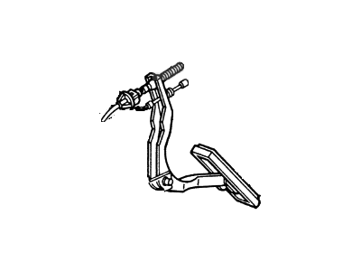 Ford F79Z-9A758-SA Cable Assembly - Throttle Control