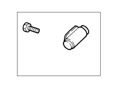 Mercury F5RZ-2261-B Cylinder Assembly - Rear