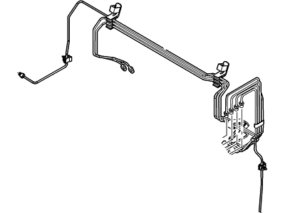DG1Z-2C296-A Ford Tube Assembly - Brake Illustration 1 of 1