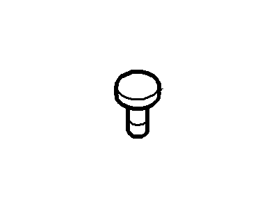 Ford -N800865-S Upper Seal Bolt -N800865-S Ford Upper Seal Bolt Illustration 1 of 1
