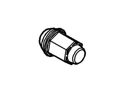 Ford 6L8Z-1012-AA Nut - Wheel