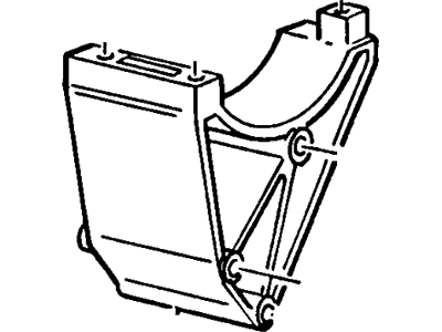 Ford F75Z-10A313-AA Bracket - Alternator F75Z-10A313-AA Ford Bracket - Alternator Illustration 1 of 1