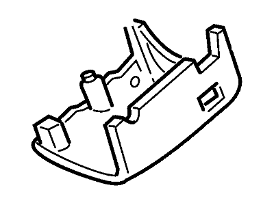 Lincoln F2DZ3530A Shroud Assembly - Steering Column