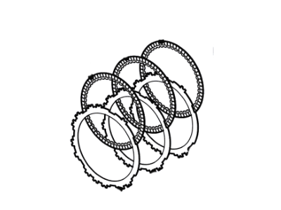 Ford FB5Z-7B164-B Drive Plate - Clutch FB5Z-7B164-B Ford Drive Plate - Clutch Illustration 1 of 1