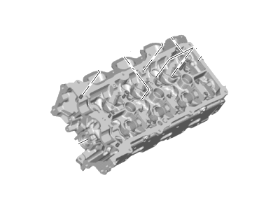 Ford Police Interceptor Sedan Cylinder Head - DG1Z-6049-C