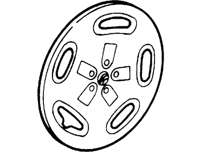 Mercury Wheel Cover - F6XZ-1130-AAG