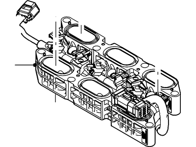 Mercury 6F9Z-9424-A Manifold Assy - Inlet
