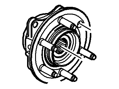 Ford BL1Z-1104-A Hub Assy - Wheel