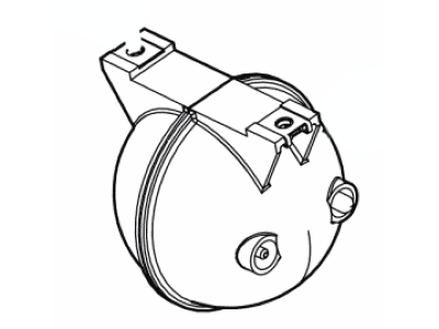 BL3Z-9E453-A Ford Reservoir - Vacuum Illustration 1 of 1