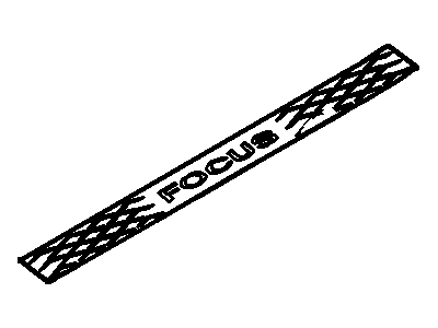 Ford 7S4Z-5413260-BA Decal 7S4Z-5413260-BA Ford Decal Illustration 1 of 1