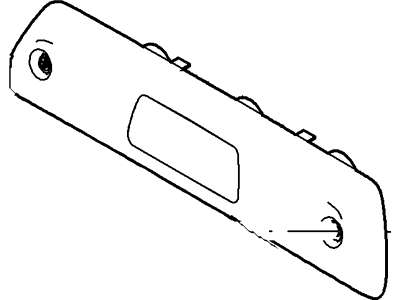 9L3Z-13A613-A Ford Lamp Assembly - Rear - High Mounted Illustration 1 of 1