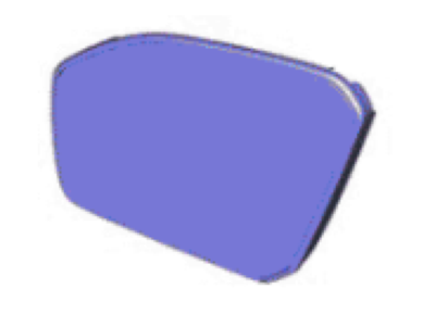Lincoln GD9Z-17K707-D Glass Assy - Rear View Outer Mirror