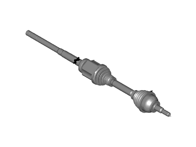 Ford CV6Z-3B436-AK Shaft - Front Axle, Passenger Side CV6Z-3B436-AK Ford Shaft - Front Axle, Passenger Side Illustration 1 of 1
