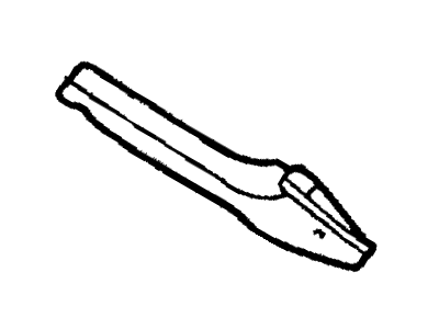 Ford F81Z-9900374-AA Extension - Body, Passenger Side F81Z-9900374-AA Ford Extension - Body, Passenger Side Illustration 1 of 1