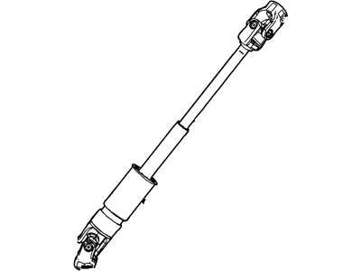Ford AA8Z-3B676-A Shaft Assembly AA8Z-3B676-A Ford Shaft Assembly Illustration 1 of 1