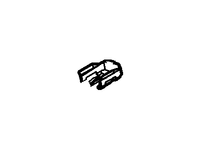 Ford 6E5Z-9C995-AA Clip 6E5Z-9C995-AA Ford Clip Illustration 1 of 1