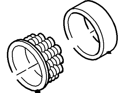 Mercury F6ZZ-7065-AA Bearing Assy - Ball