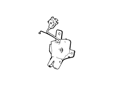 Ford 8S4Z-5443200-A Lock Assembly 8S4Z-5443200-A Ford Lock Assembly Illustration 1 of 1