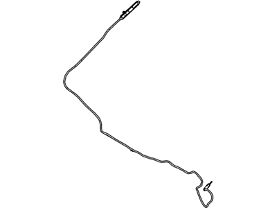 7S4Z-18812-A Ford Cable Illustration 1 of 1