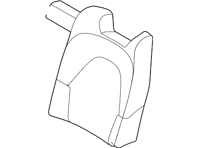 Lincoln DE9Z-7466601-DB Cover Assy - Rear Seat Back
