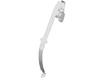 Ford CJ5Z-78611B64-AA Seat Belt Assembly, Center CJ5Z-78611B64-AA Ford Seat Belt Assembly, Center Illustration 1 of 1