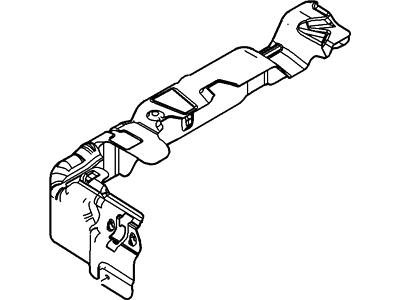 Ford 7L1Z-9A032-A Heat Shield 7L1Z-9A032-A Ford Heat Shield Illustration 1 of 1
