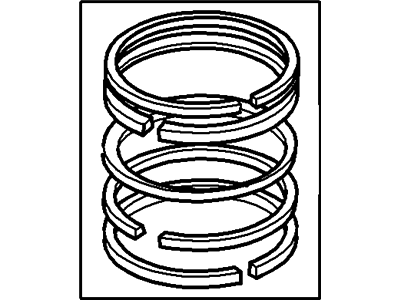 Mercury 2U3Z-6148-A Kit - Piston Ring