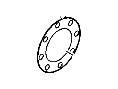 Ford 8U9Z-1001-A Gasket 8U9Z-1001-A Ford Gasket Illustration 1 of 1