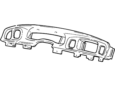 Ford 1W7Z54044D70AAA Panel - Instrument