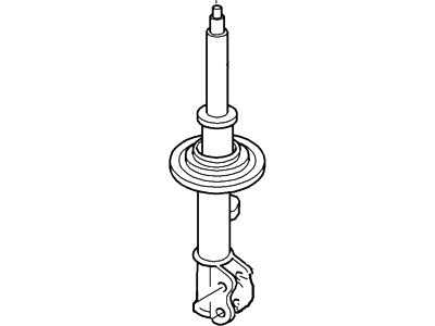 6L8Z-18124-AB Ford Shock Absorber Assembly, Passenger Side Illustration 1 of 1