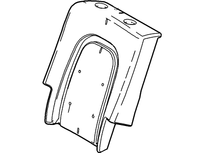 Mercury 3L2Z-7866800-BA Pad - Rear Seat Back