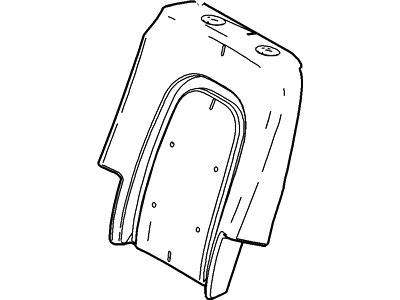Mercury 3L2Z-7866801-BA Pad - Rear Seat Back