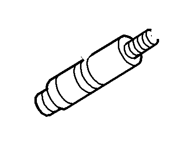 Mercury F75Z-7C493-AA Shaft - Manual Lever Control