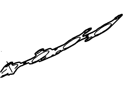 Ford BR3Z-9448-A Gasket BR3Z-9448-A Ford Gasket Illustration 1 of 1