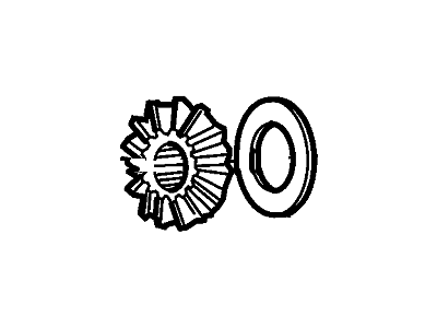 Ford 2F2Z-4236-AB Gear - Differential Side 2F2Z-4236-AB Ford Gear - Differential Side Illustration 1 of 1