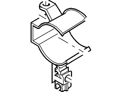 Ford XL2Z-9180-AA Bracket XL2Z-9180-AA Ford Bracket Illustration 1 of 1