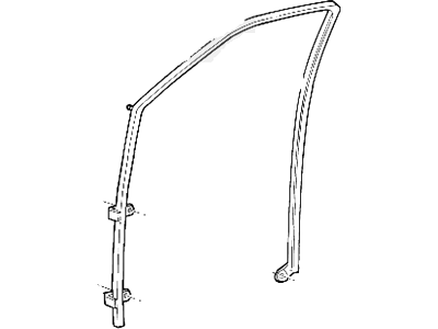 Ford YC3Z-7821536-AA Run - Door Glass                   