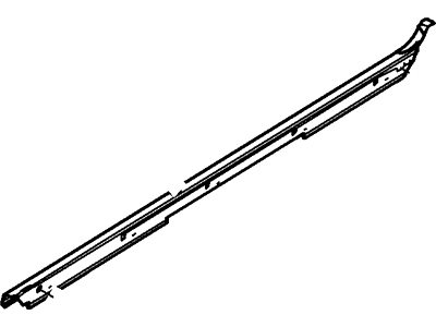 F7UZ-1521452-AA Ford Weatherstrip Assembly - Door Window Illustration 1 of 1