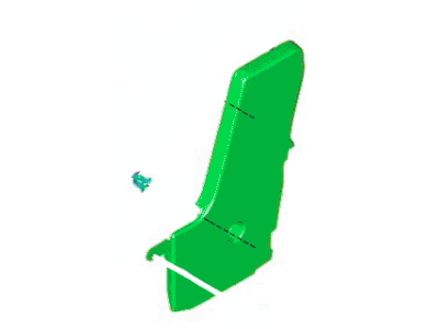 FL3Z-15672A29-AC Ford Cover, Driver Side Illustration 1 of 1