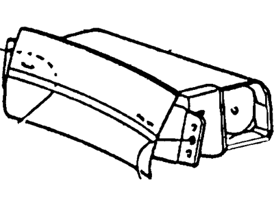 Ford F7LZ-63044A74-AAC Passenger Air Bag F7LZ-63044A74-AAC Ford Passenger Air Bag Illustration 1 of 1