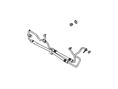 6W1Z-3A719-A Ford Hose Assembly Illustration 1 of 1