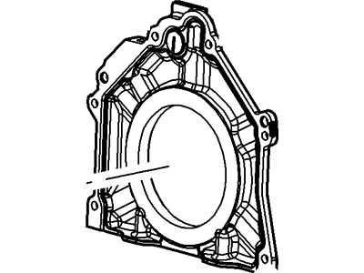 Ford BR3Z-6K301-A Retainer - Crankshaft Oil Seal BR3Z-6K301-A Ford Retainer - Crankshaft Oil Seal Illustration 1 of 1